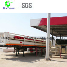 12 CNG Jumbo Tubes Semi Trailer Container